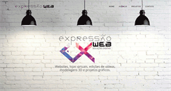 Desktop Screenshot of expressaoweb.com.br